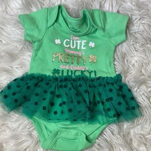 St. Patrick’s Day onesie